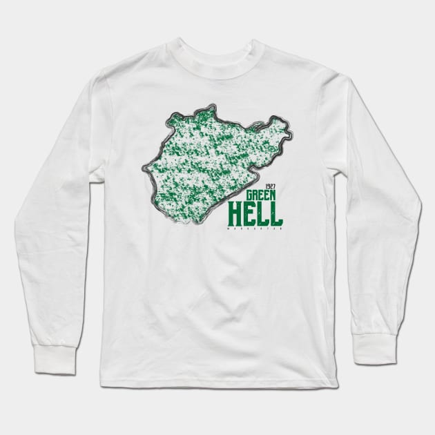 Green Hell Long Sleeve T-Shirt by Markaryan